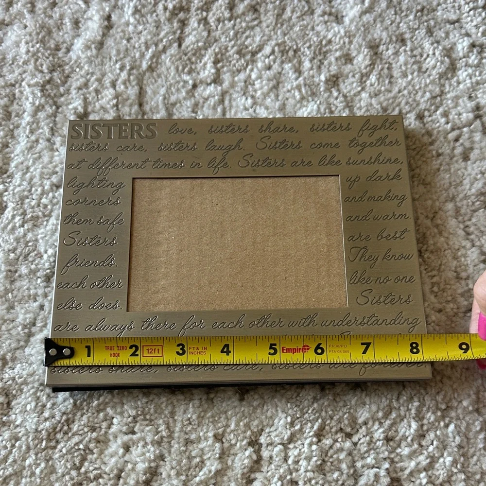 Sisters Sentiment Picture Frame